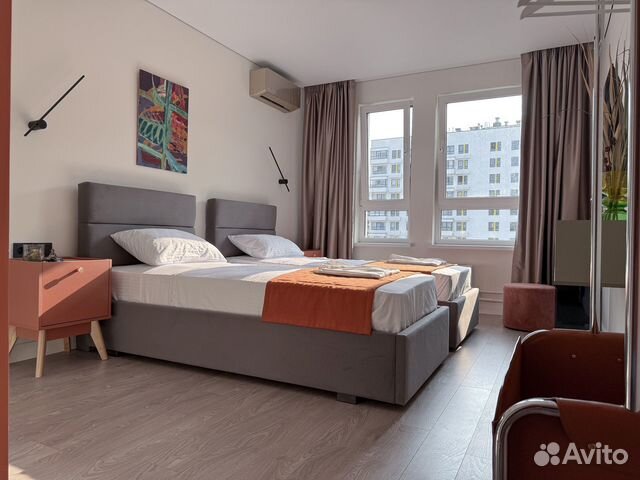 

1-к. квартира, 35 м², 3 кровати
