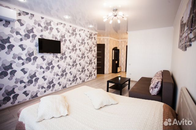 

1-к. квартира, 45 м², 2 кровати