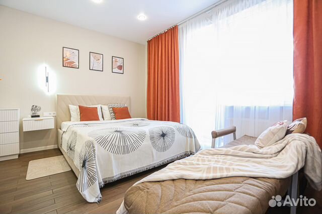 

Квартира-студия, 26,7 м², 2 кровати