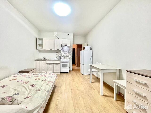 

Квартира-студия, 27 м², 1 кровать
