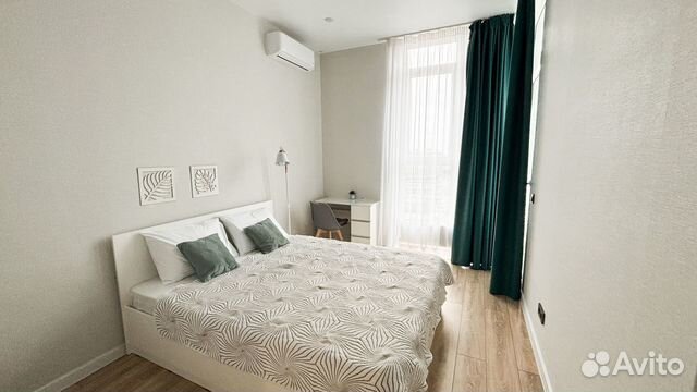 

1-к. квартира, 45 м², 2 кровати