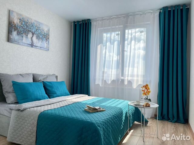 

1-к. квартира, 40 м², 2 кровати