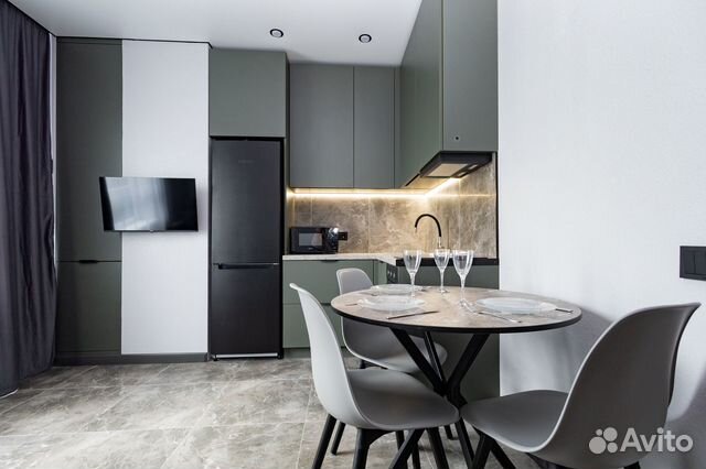 

1-к. квартира, 40 м², 2 кровати