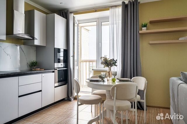 

Квартира-студия, 44 м², 2 кровати