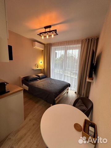 

Квартира-студия, 18 м², 1 кровать