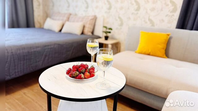 

1-к. квартира, 40 м², 2 кровати