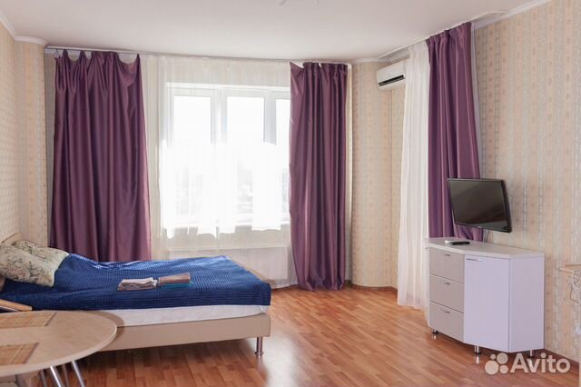

Квартира-студия, 32 м², 2 кровати