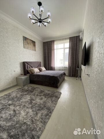 

1-к. квартира, 55 м², 2 кровати