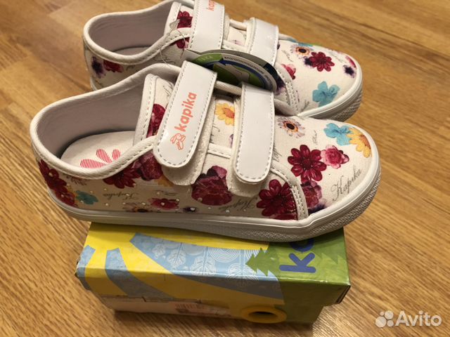 Кеды kapika новые для девочки 28 размер