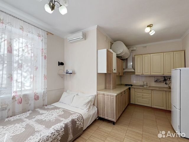 

Квартира-студия, 40 м², 2 кровати