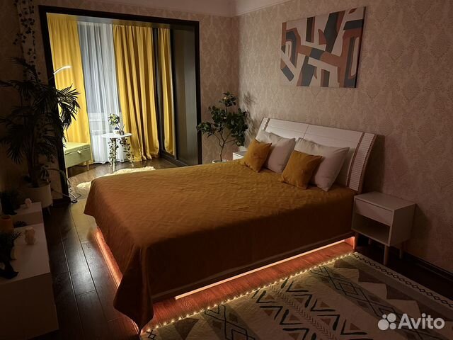 

1-к. квартира, 50 м², 2 кровати