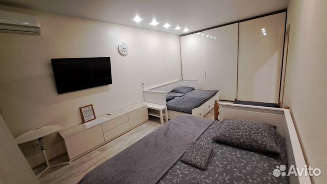 

1-к. квартира, 45 м², 3 кровати