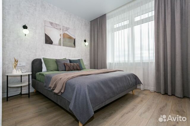 

1-к. квартира, 45 м², 2 кровати