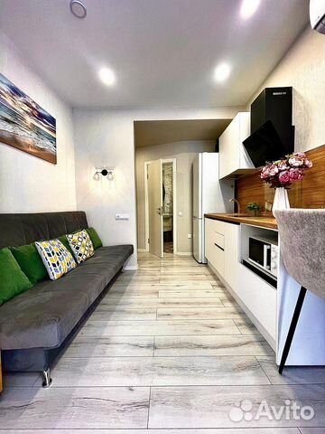 

Квартира-студия в апарт-отеле, 24 м², 2 кровати