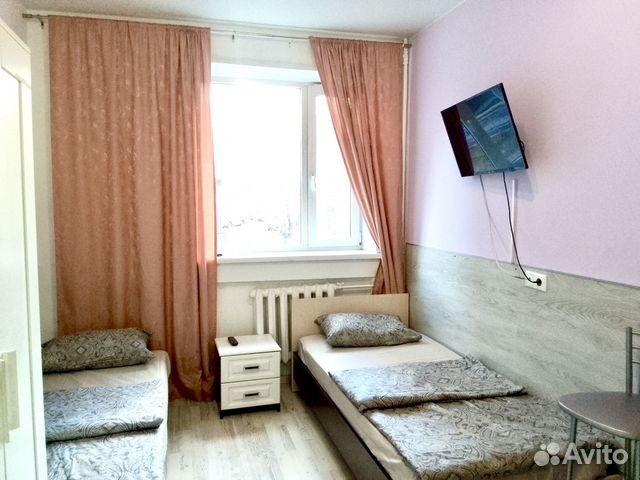 

Квартира-студия в апарт-отеле, 14,5 м², 2 кровати