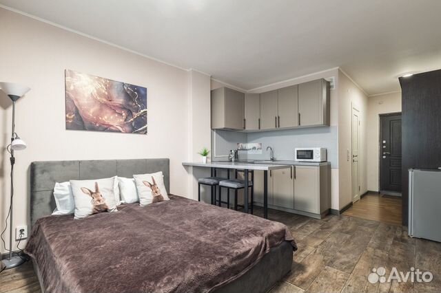 

Квартира-студия, 27 м², 1 кровать