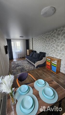 

1-к. квартира, 46 м², 2 кровати