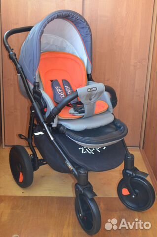 Детская коляска tutis Zippy Orbit (3 в 1) + бонусы