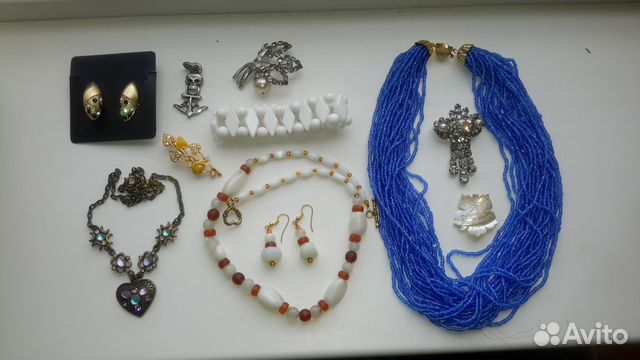 Украшения из серебра, бижутерия