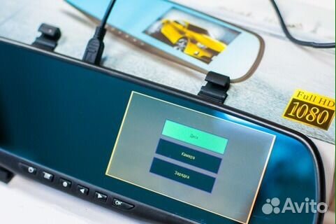 Регистратор с камерой заднего вида зеркало DVR Ful Регистратор с камерой заднего вида зеркало DVR Ful