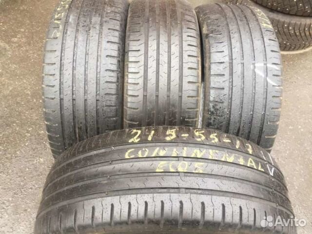 Шины R17 215/55 215 55 Continental EcoContact 5 Шины R17 215/55 215 55 Continental EcoContact 5