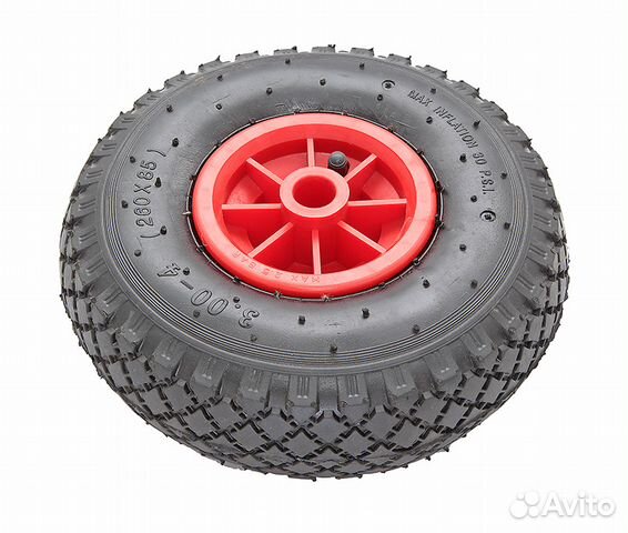 Колесо надувное D260 мм. новые для тележек