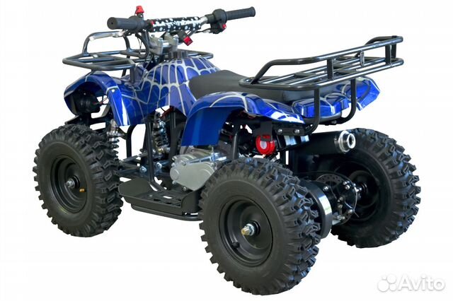 Детский квадроцикл ATV 50cc «Синий паук»