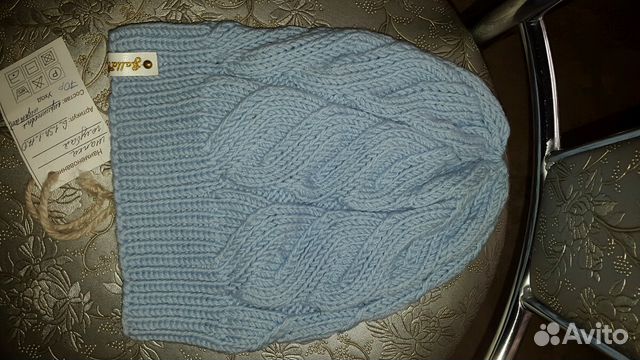 Новая шапочка из натуральной шерсти