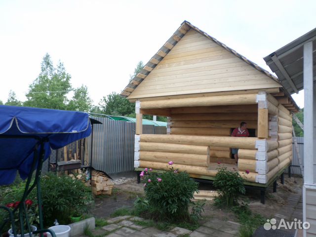 Сруб 4х5+2 рубленная веранда цена с установкой