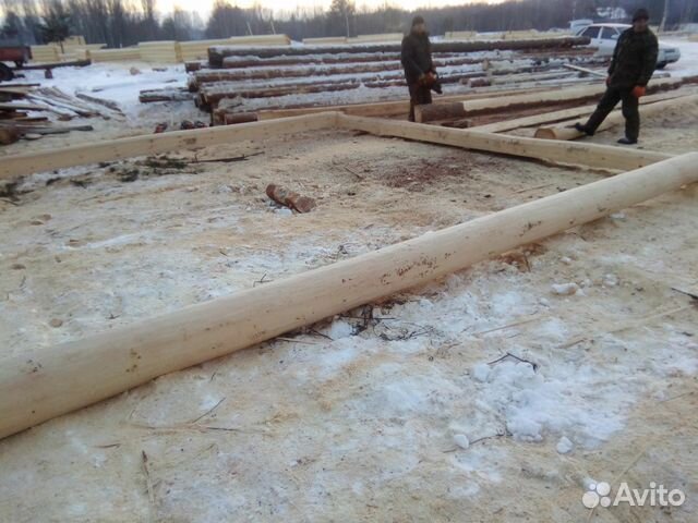 Сруб дома 7х8 + 2 м терраса + мансарда