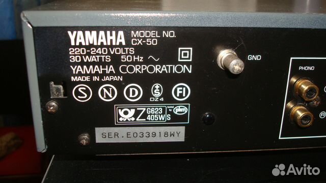Предварительный усилитель Yamaha CX-50 (Japan)