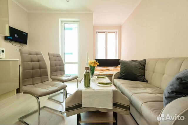 

Квартира-студия, 27 м², 2 кровати