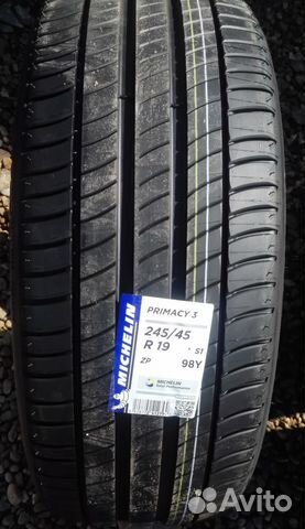 Новые Michelin Pilot Primacy 3 245/45 R19 ZP 98Y Новые Michelin Pilot Primacy 3 245/45 R19 ZP 98Y