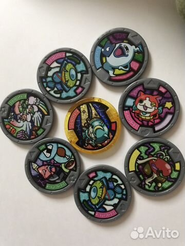 Часы Yokai watch оригинал, Hasbro + 12 жетонов