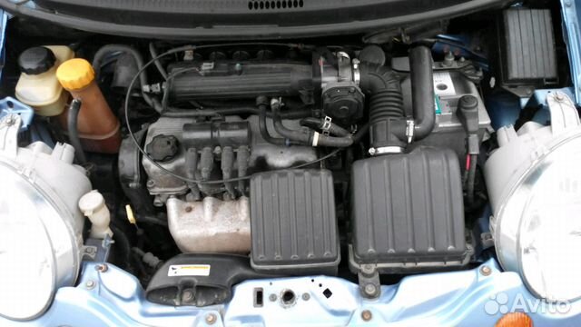 Двигатель Daewoo Matiz 1л