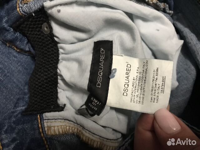 Новые джинсовые шорты Dsquared оригинал