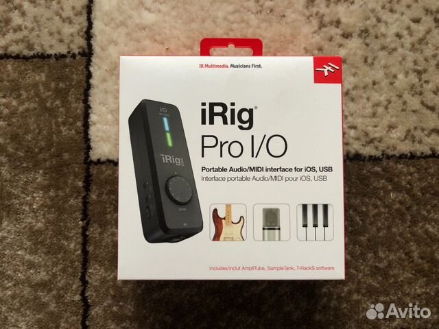 IK iRig Pro I/O + Full Bias FX, Amp 2, Pedal и др