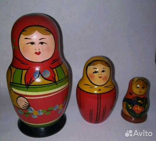 Матрёшки до 1950г., СССР
