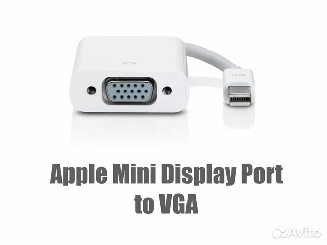 Адаптер Переходник Mini Display Port - VGA Адаптер Переходник Mini Display Port - VGA
