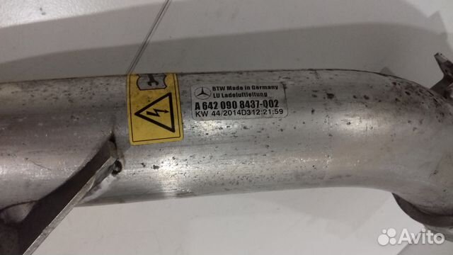 Трубка наддува турбины Мерседес OM642 a6420908437 Трубка наддува турбины Мерседес OM642 a6420908437