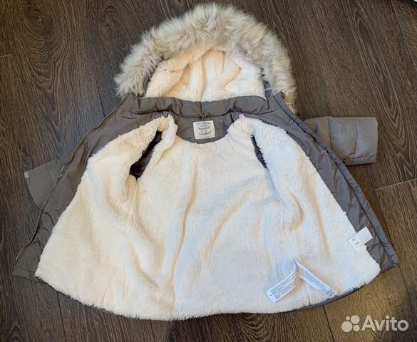 Куртка-пуховик Zara на 2-3 года