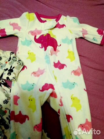 Флисовые слипы carters Флисовые слипы carters