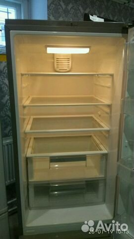 Холодильник LG 175см в нержавейке. Отл сост Гарант