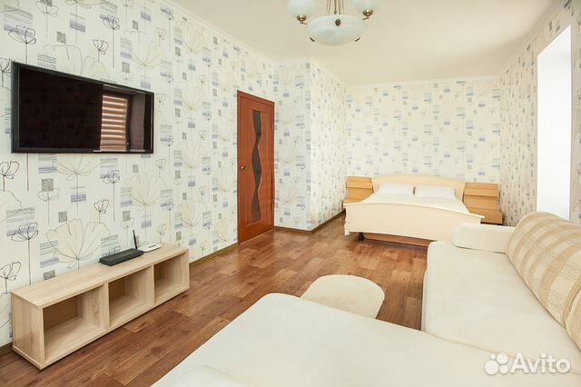 

1-к. квартира, 42 м², 2 кровати