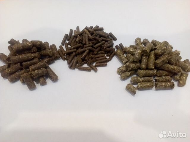 Гранулированная витаминно-травяная мука, сено купить на Зозу.ру - фотография № 2