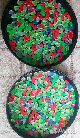 Камни светящиеся в темноте для аквариума