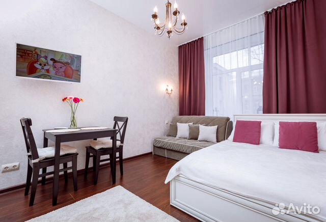 

1-к. квартира, 25 м², 2 кровати