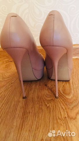 Туфли кожаные