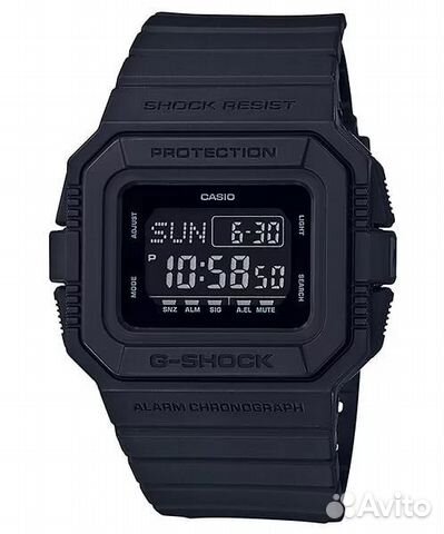 Оригинальные японские Casio G-shock DW-D5500BB-1E