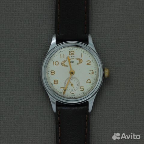 Сатурн винтажные механические часы СССР в